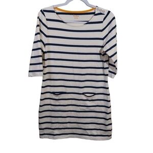 𝅺BODEN LADIES 3/4 SLEEVE FRONT POCKET DRESS- 6